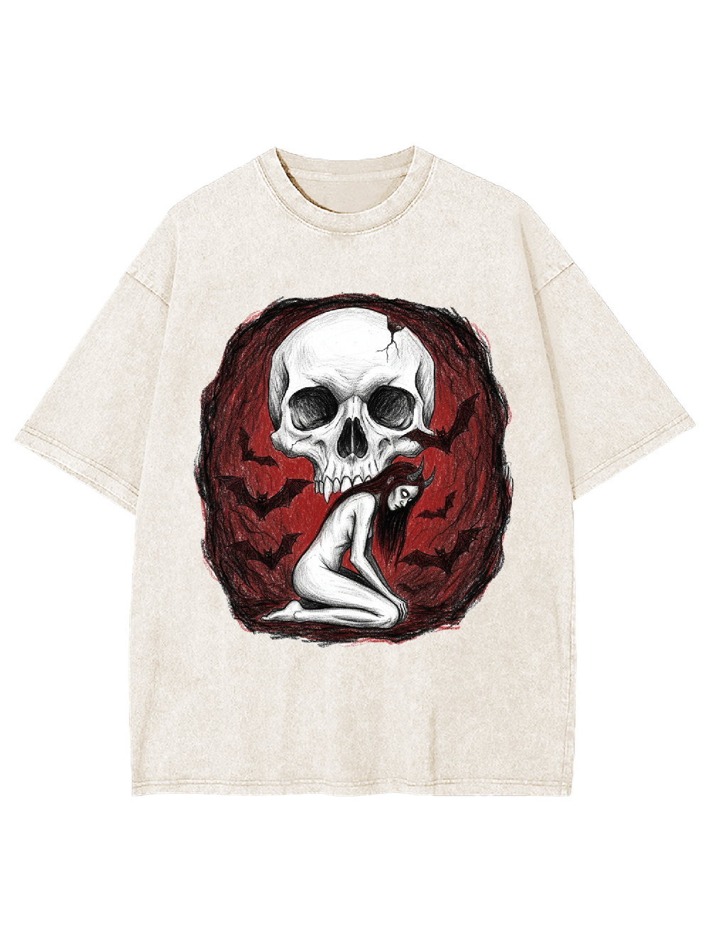 Crimson Despair Washed Tshirt
