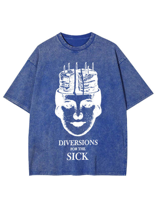 Diversions For The Sick Washed Tshirt