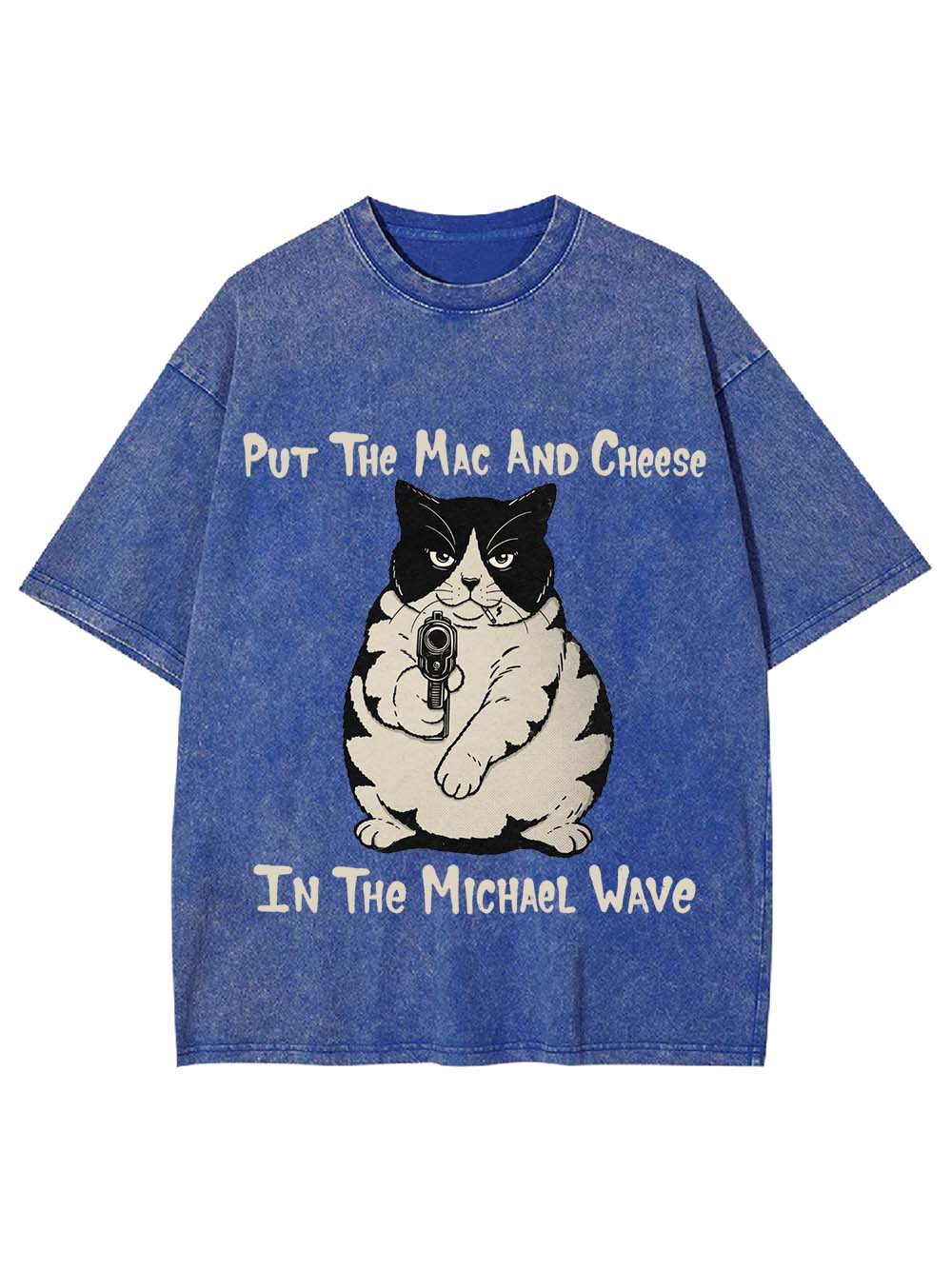 Put The Mac And Cheese Washed Tshirt