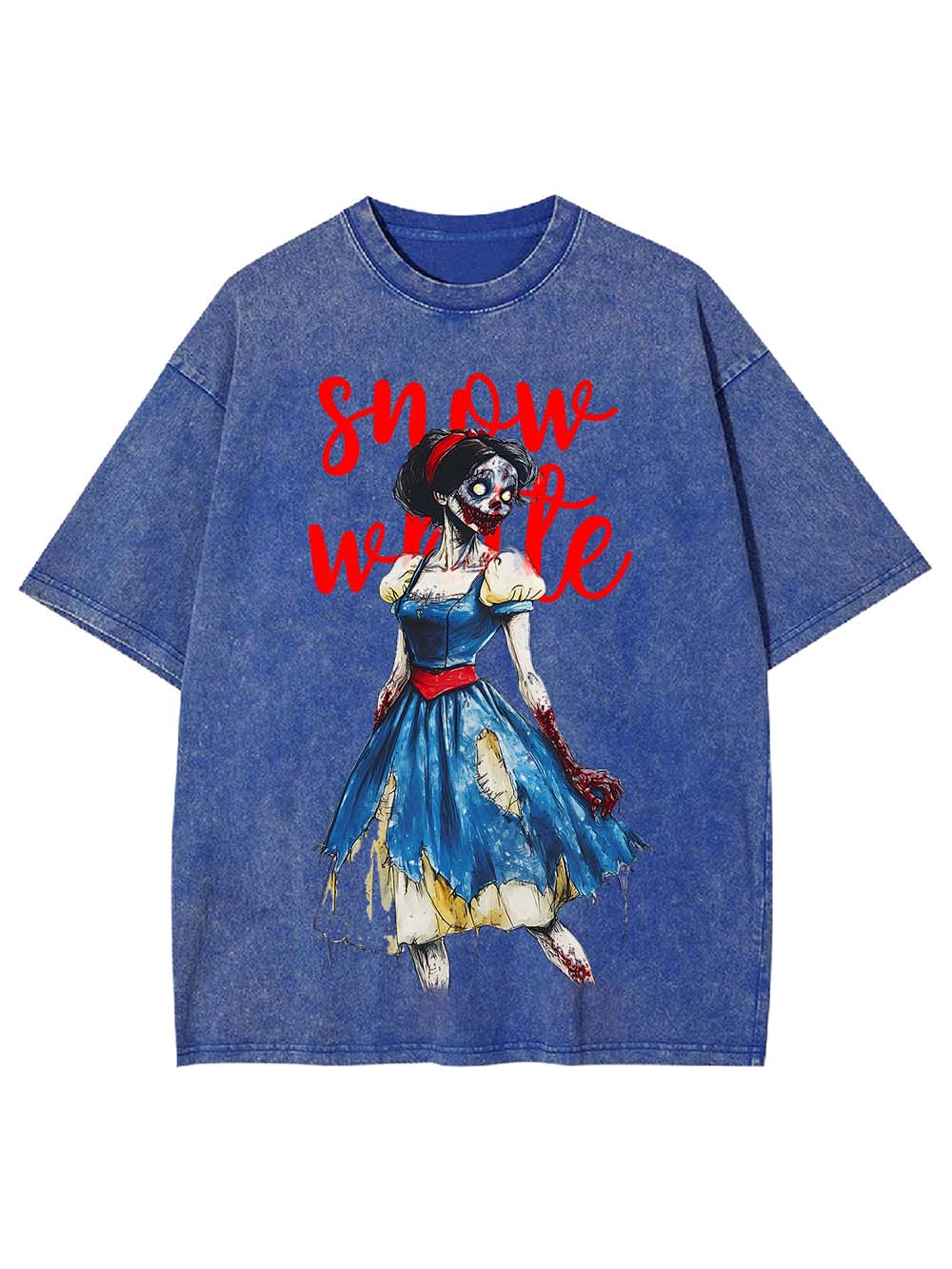 Zombie Snow White Washed Tshirt