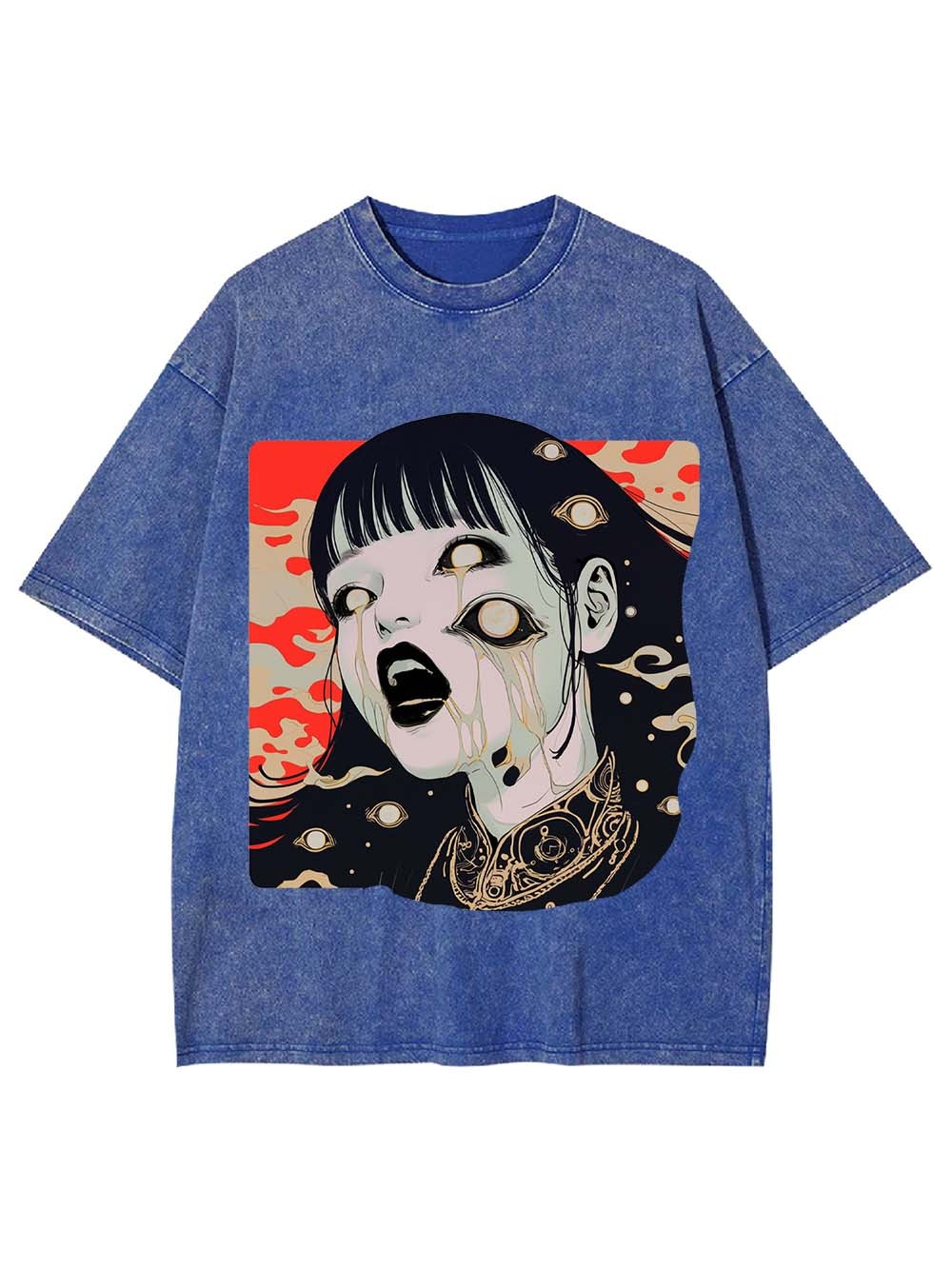 EYES OF CHAOTIC DESPAIR WASHED TSHIRT