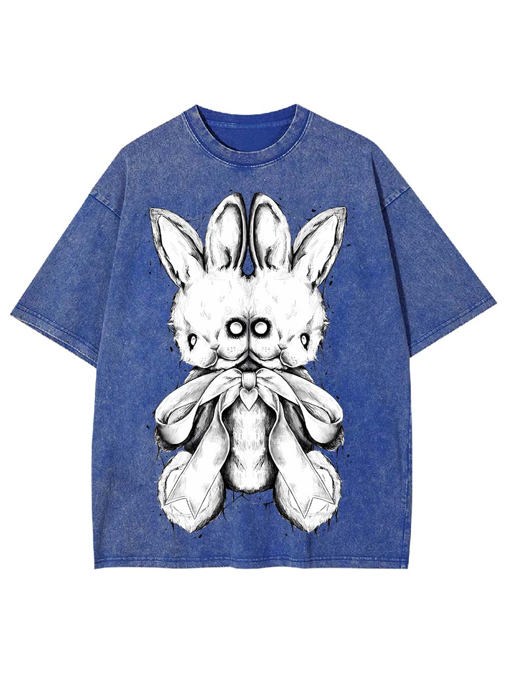 Two-Headed Bunny Washed Tshirt