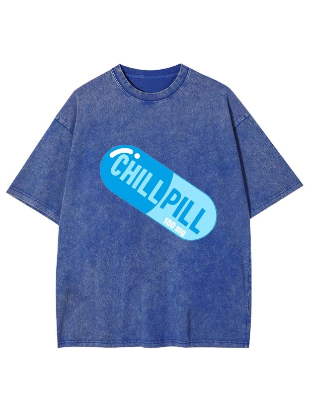 Chill Pill Washed Tshirt