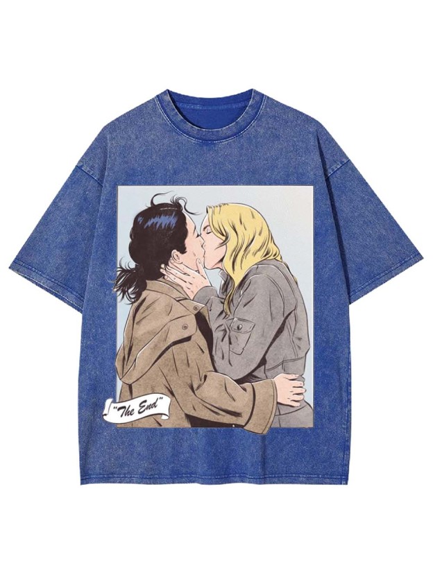 Final Kiss Washed Tshirt