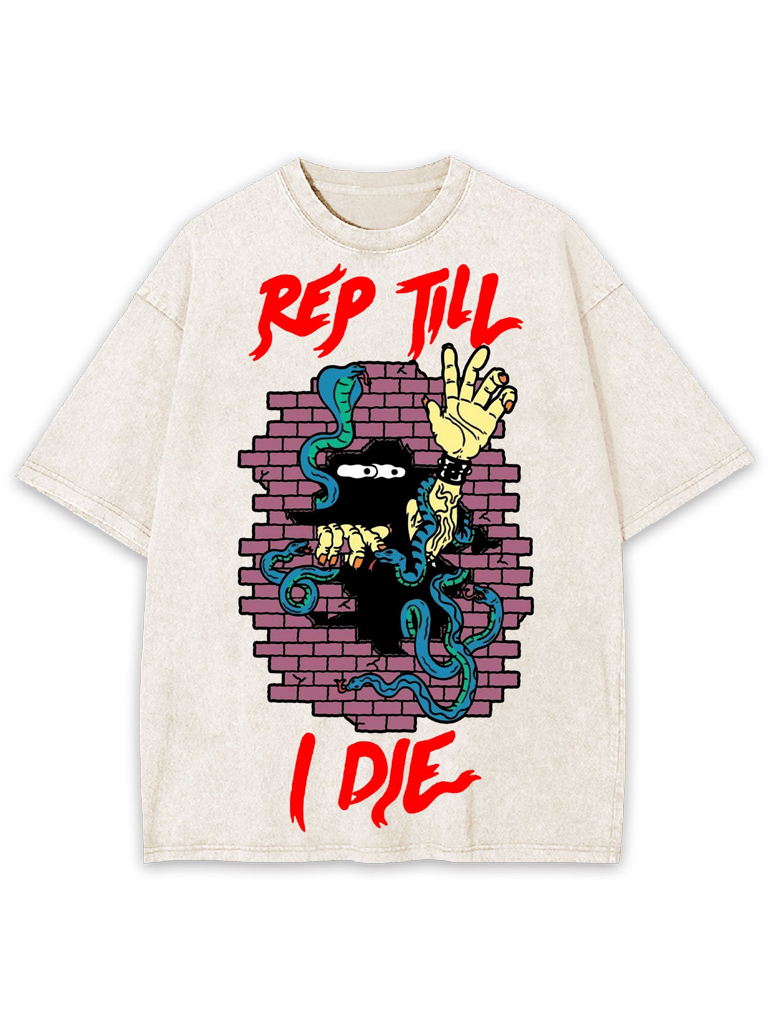 Rep Till I Die Washed Tshirt