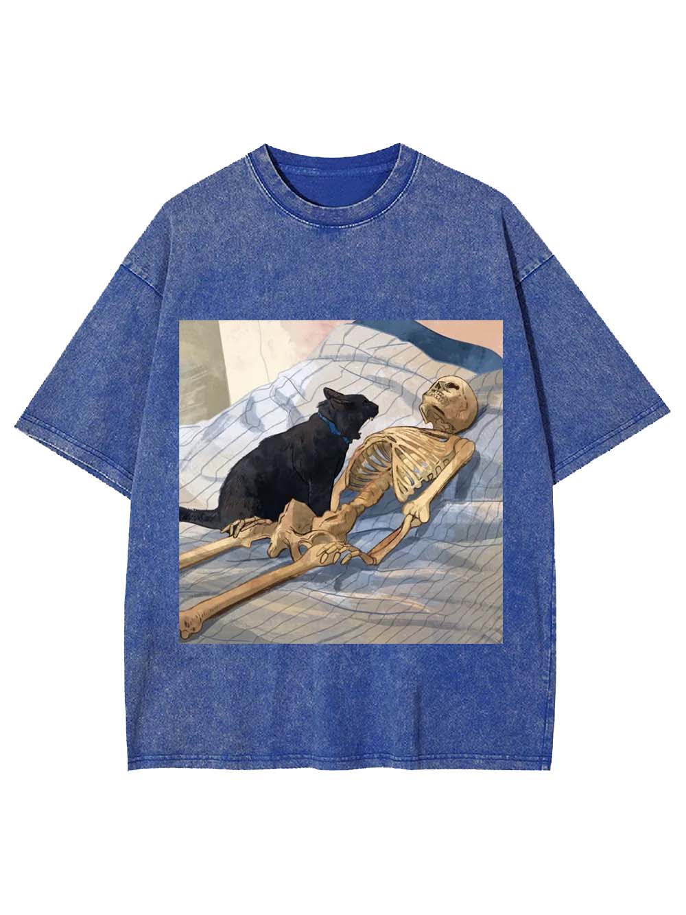 Wake Up Human Washed Tshirt