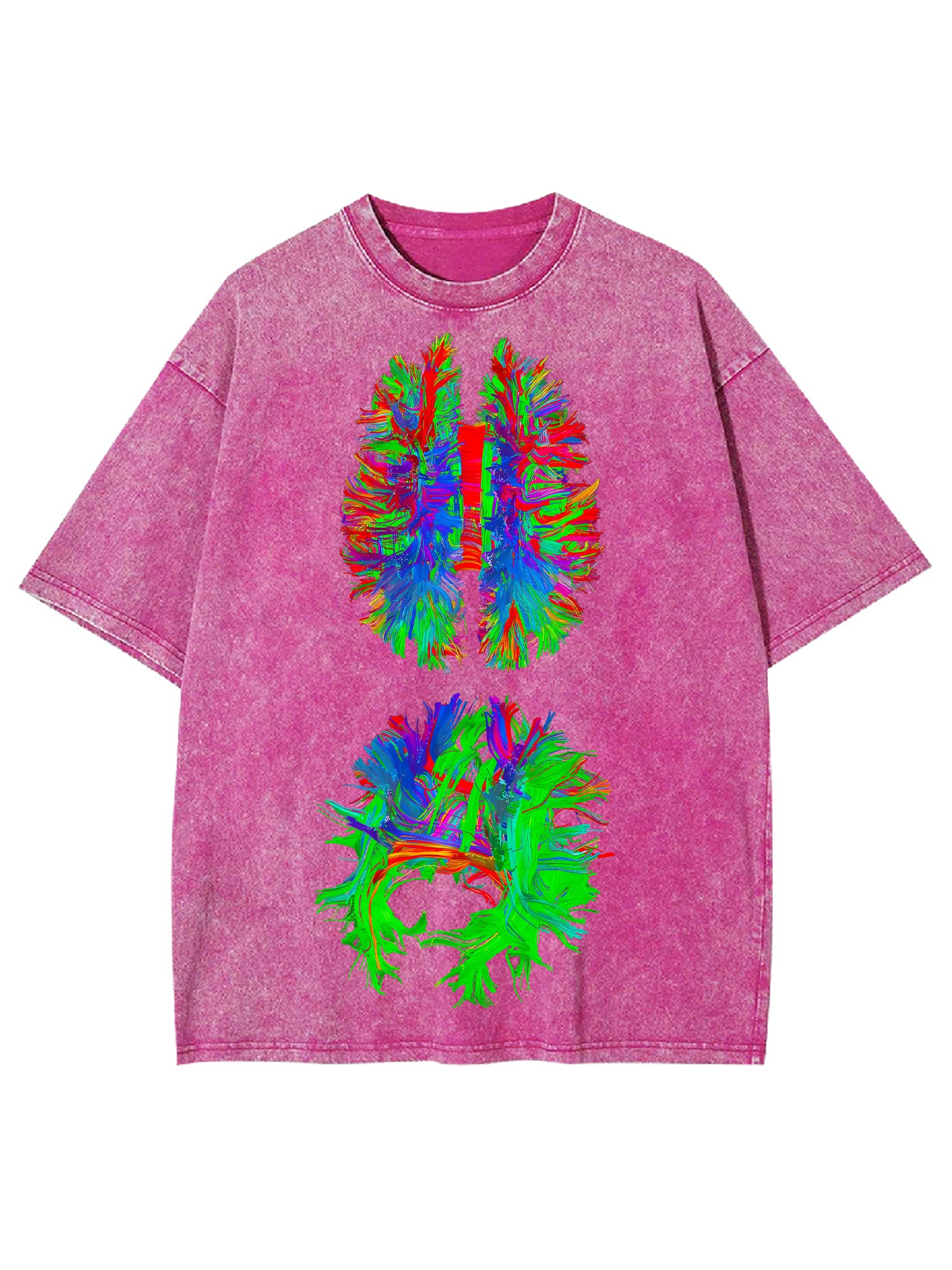 Thermal Imaging Brain Washed Tshirt