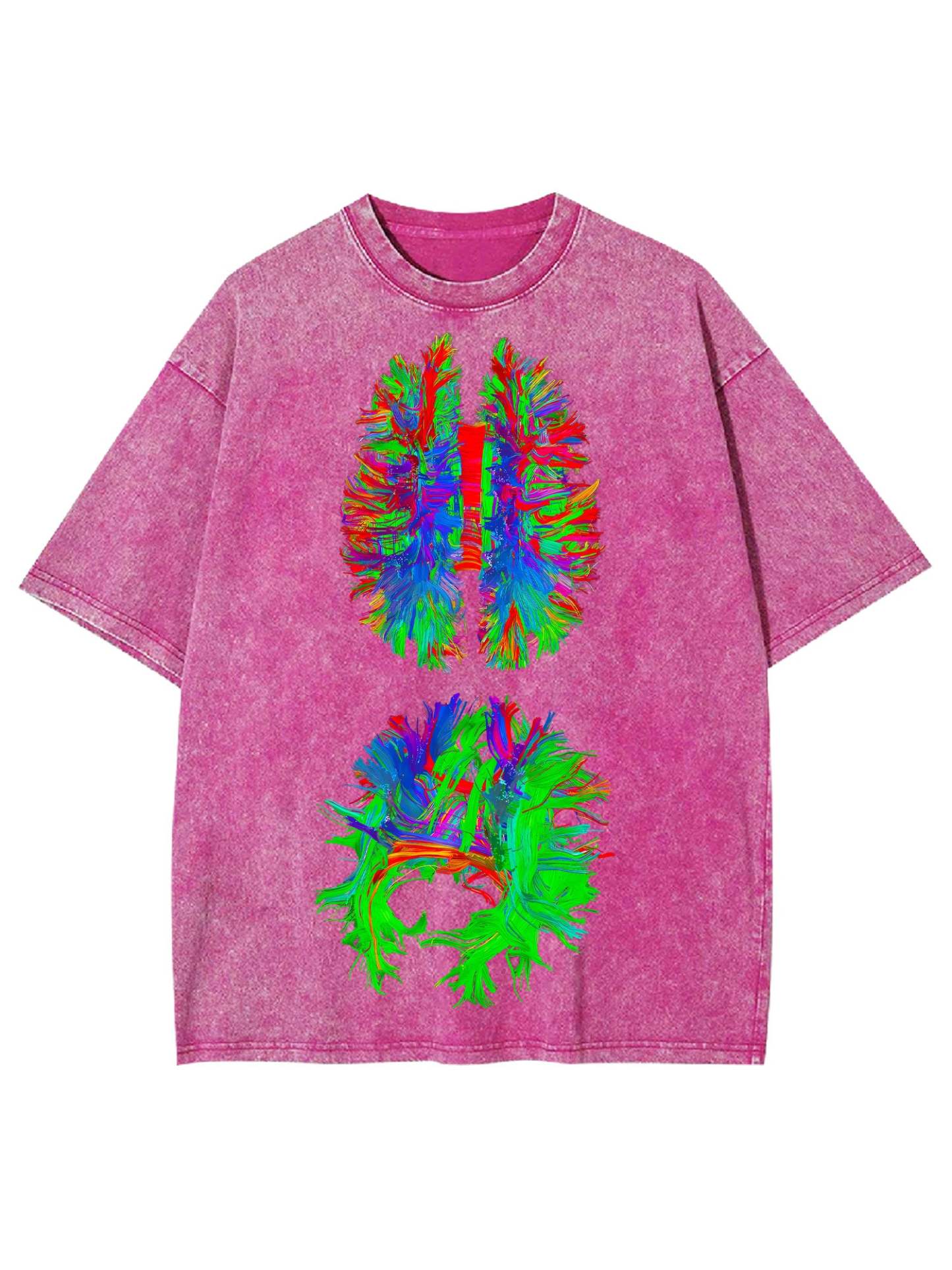 Thermal Imaging Brain Washed Tshirt