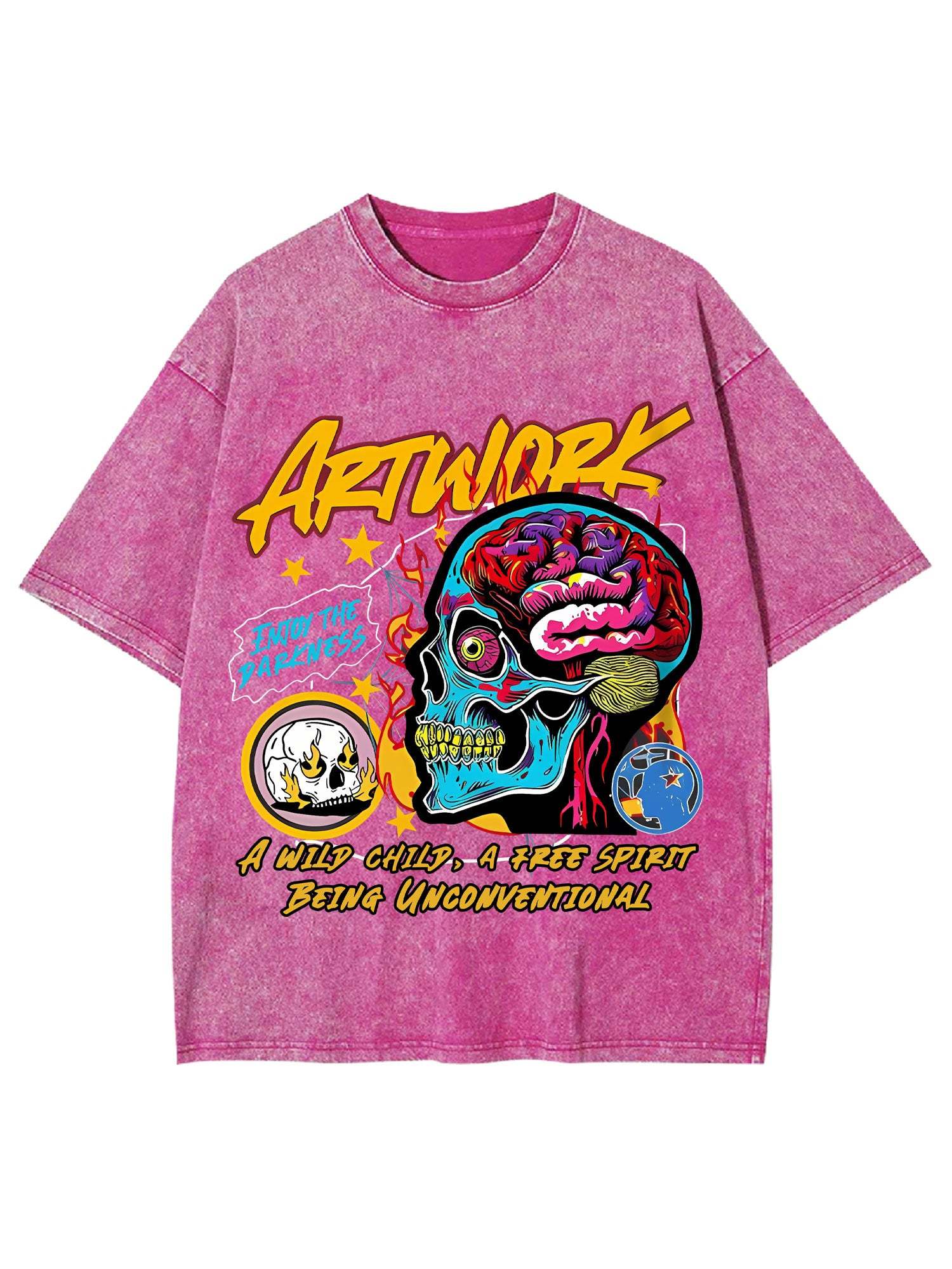 Artwork Washed Tshirt
