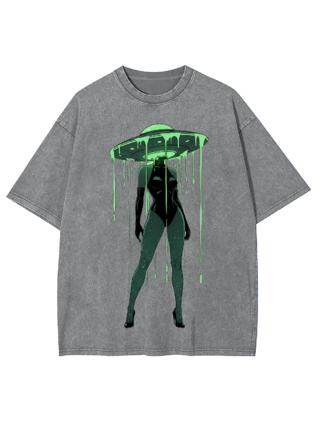 Alien Enchantress Washed Tshirt