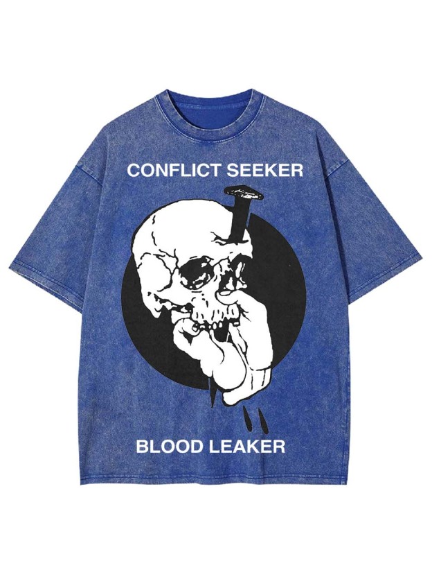 Conflict Seeker Washed Tshirt