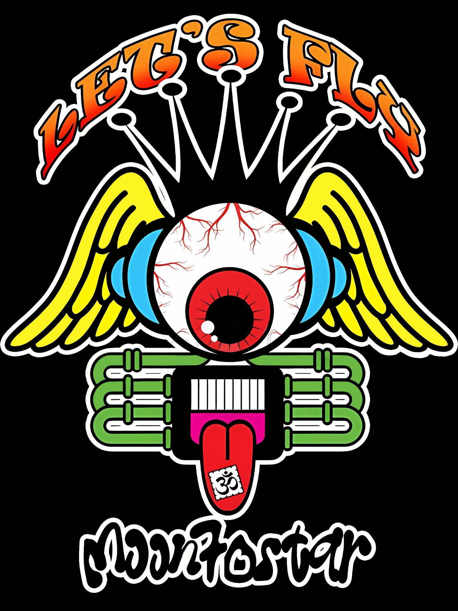 Let's Fly Washed Tshirt