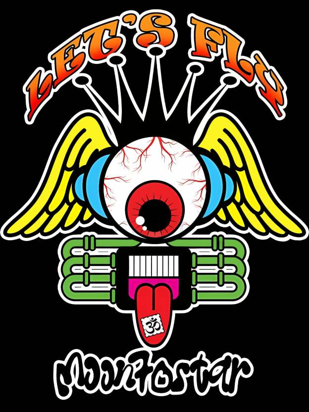 Let's Fly Washed Tshirt