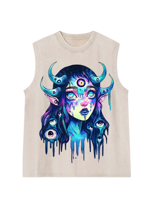 Celestial Visionary Washed Tank Top
