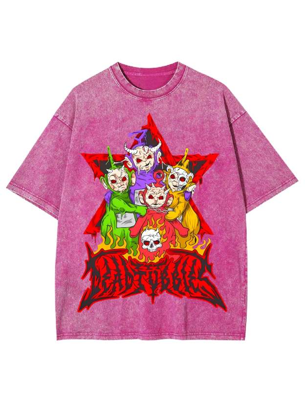 Dead Troubles Washed Tshirt