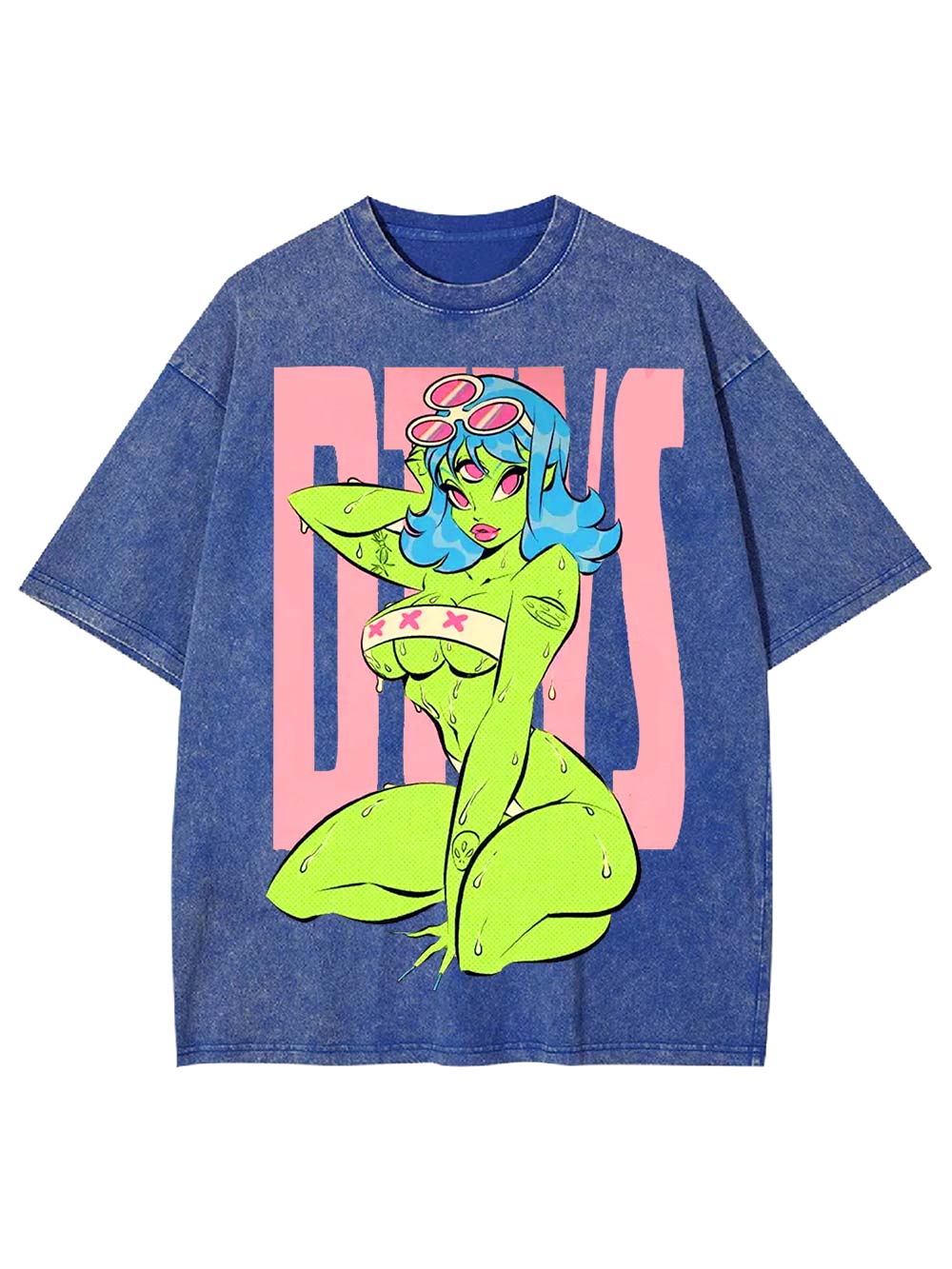 Alien Diva Washed Tshirt