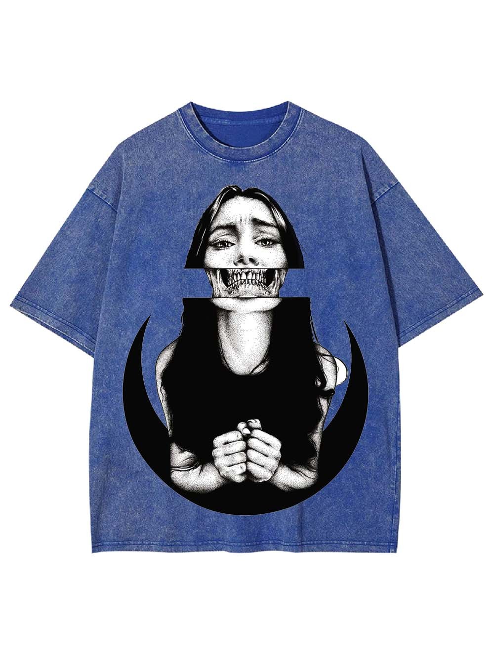 SILENT SCREAM WASHED TSHIRT