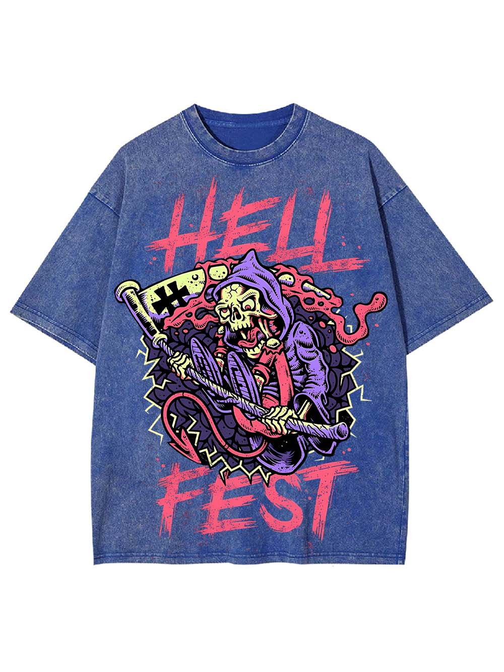 Hell Fest Washed Tshirt