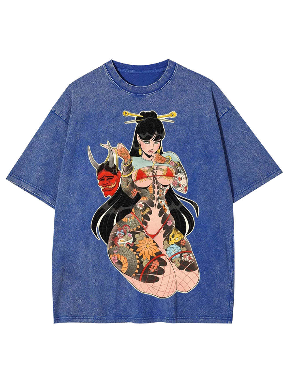 Tattooed Mystique Washed Tshirt