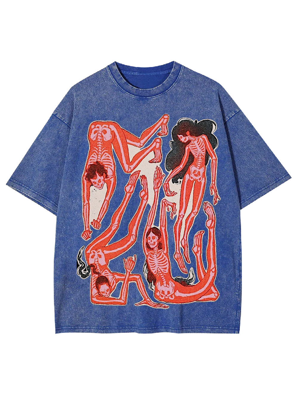 Dance Of The Skeletons Washed Tshirt