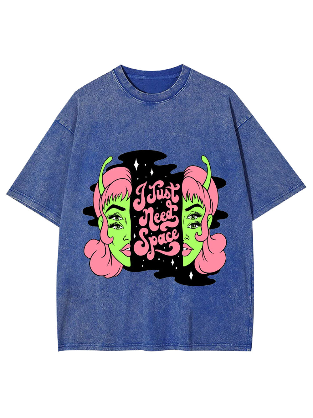 I Just Need Space Washed Tshirt