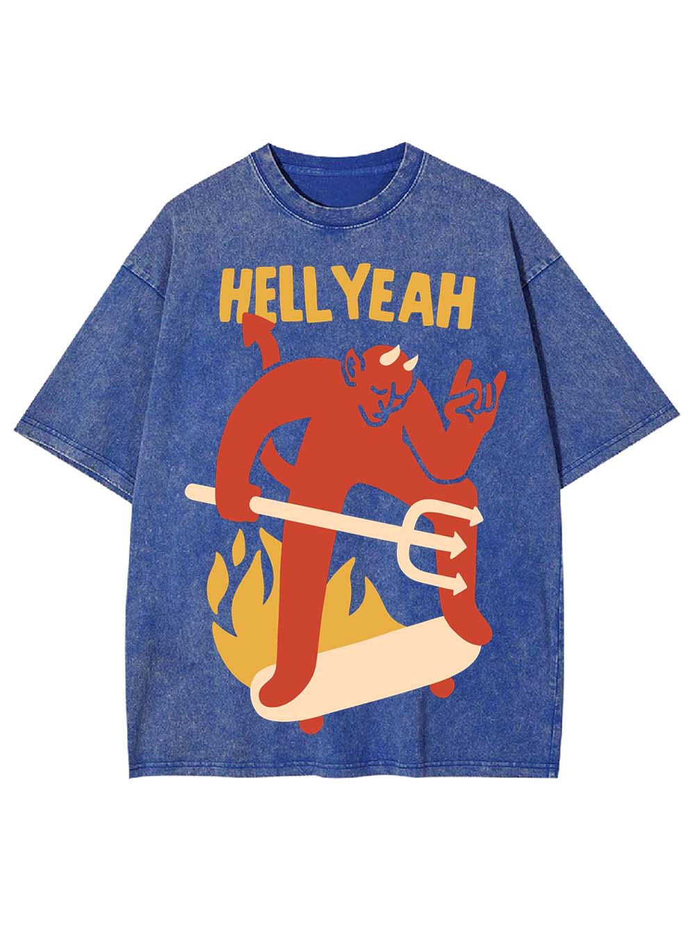 Hell Yeah Washed Tshirt