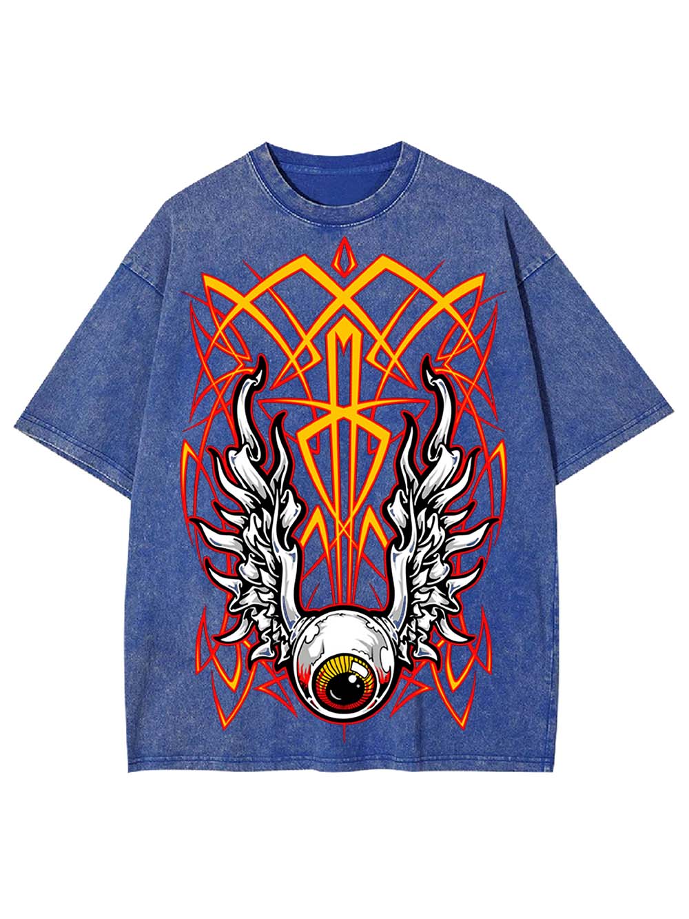 Winged Eye Emblem Washed Tshirt