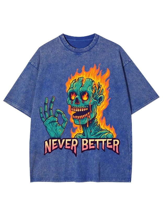 Never Better Washed Tshirt