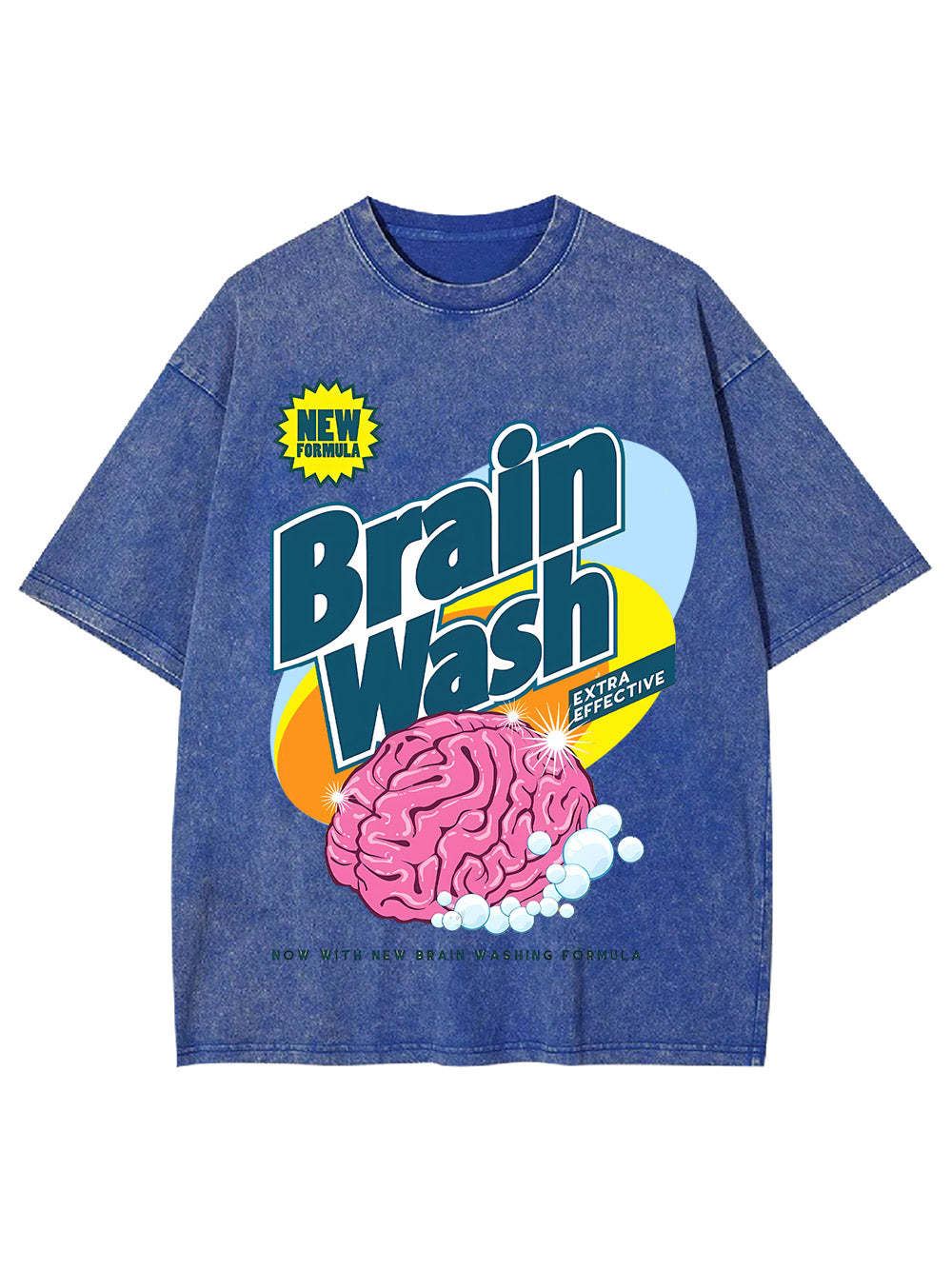 Brain Wash Washed Tshirt