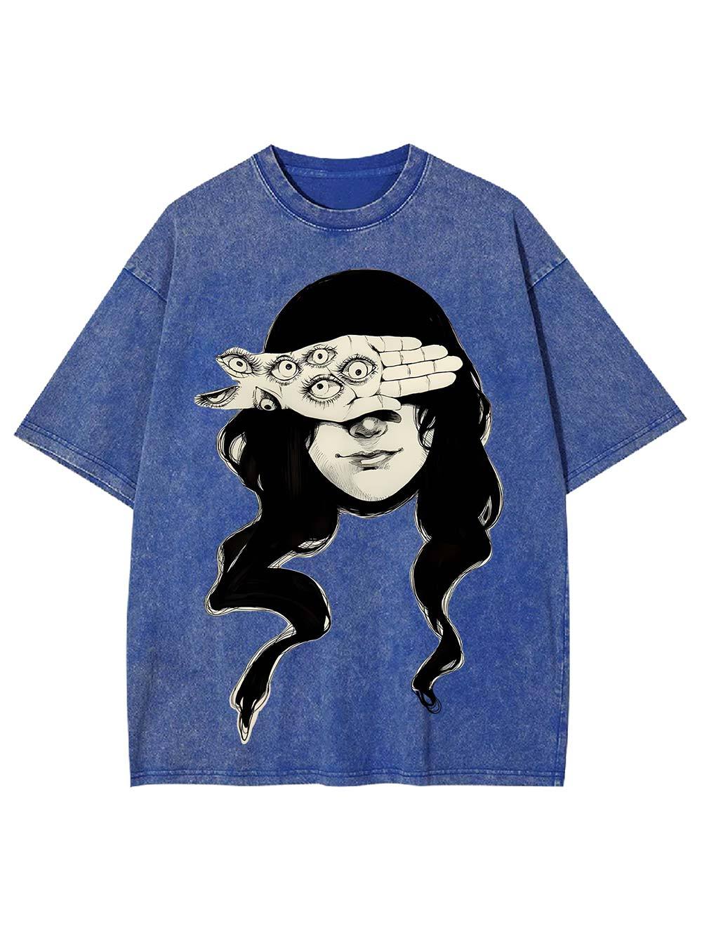 Eyes On Hand Washed Tshirt
