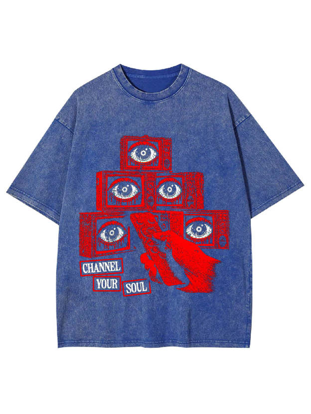 Channel Your Soul Washed Tshirt