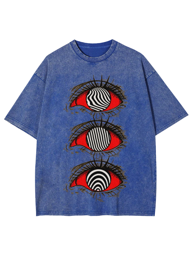 Hypnotic Gaze Washed Tshirt
