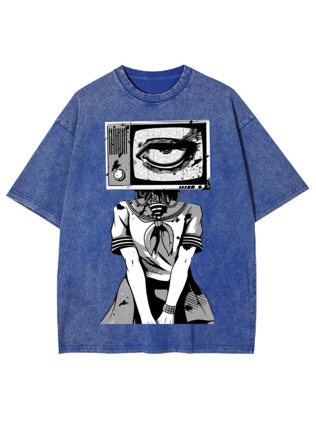 Eye On Screen Washed Tshirt
