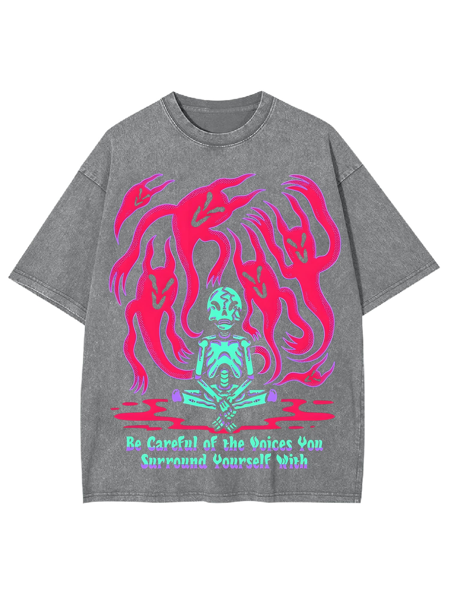 Be Careful Of The Voices You Surround Yourself With Washed Tshirt