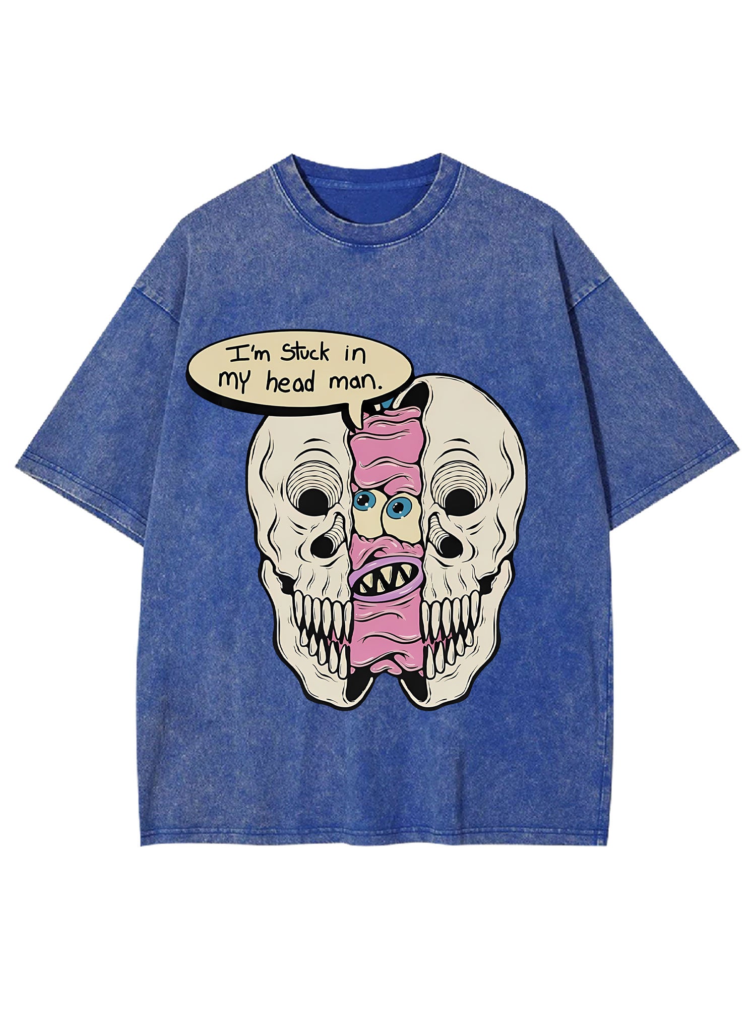 Stuck In My Head Washed Tshirt