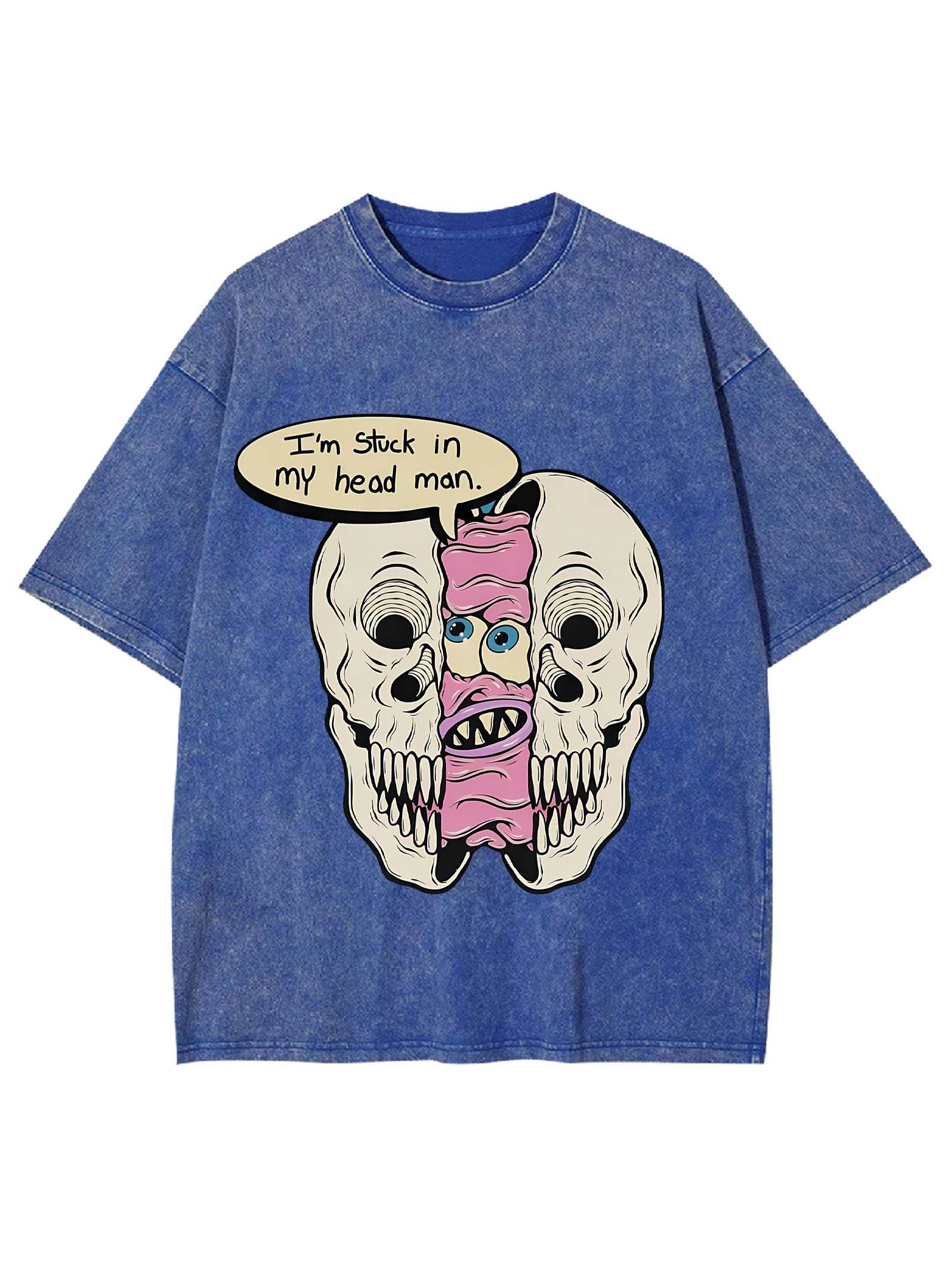 Stuck In My Head Washed Tshirt