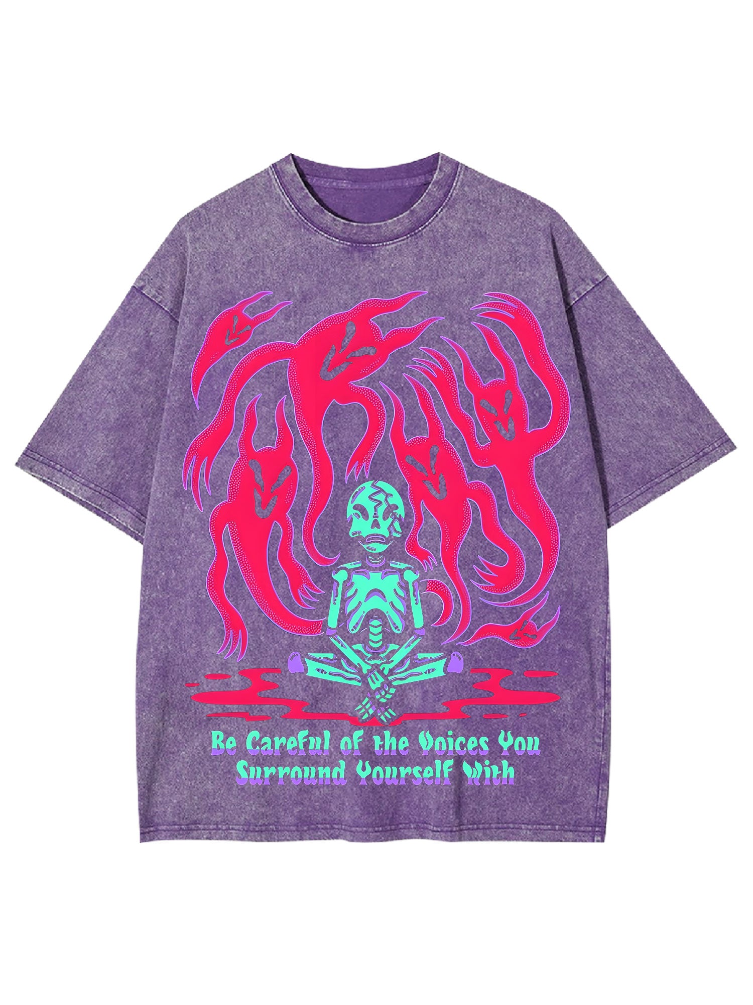 Be Careful Of The Voices You Surround Yourself With Washed Tshirt