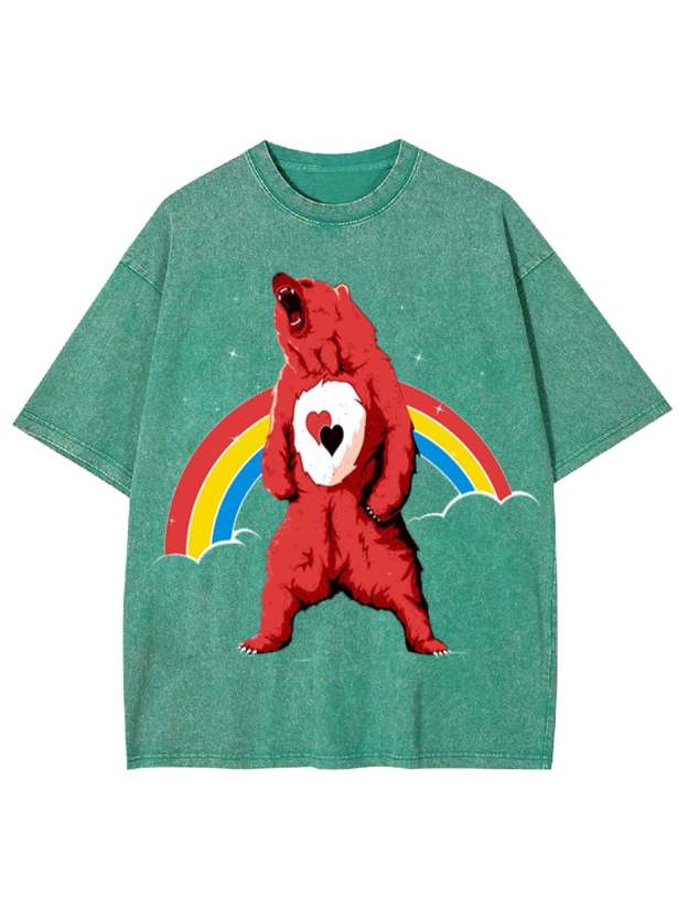 Real Care Bear Washed Tshirt