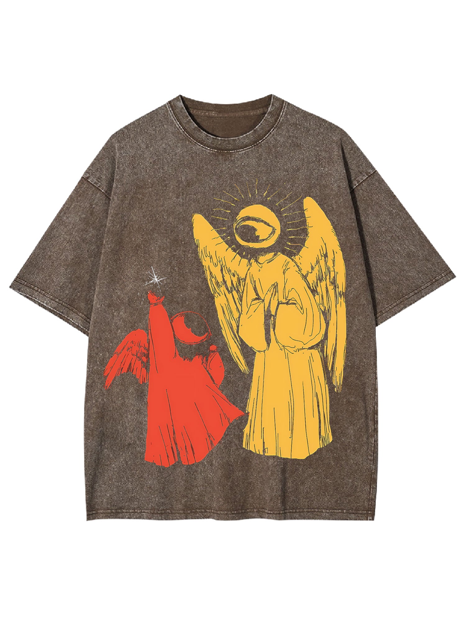 One Eye Angel Washed Tshirt