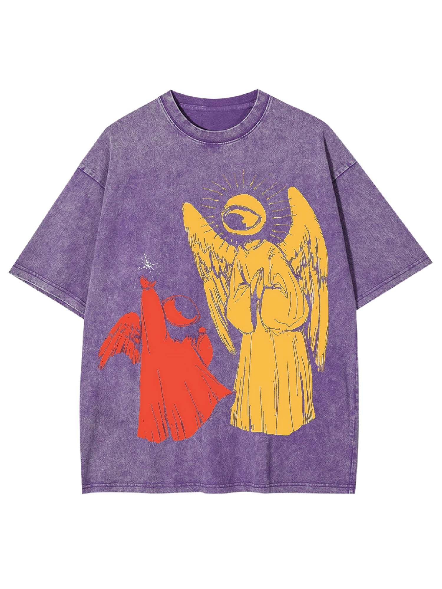 One Eye Angel Washed Tshirt