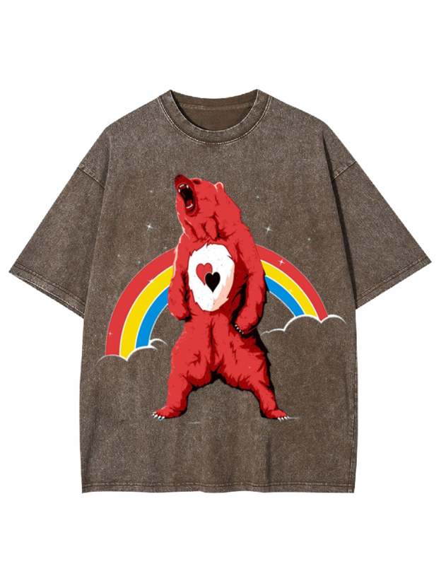 Real Care Bear Washed Tshirt