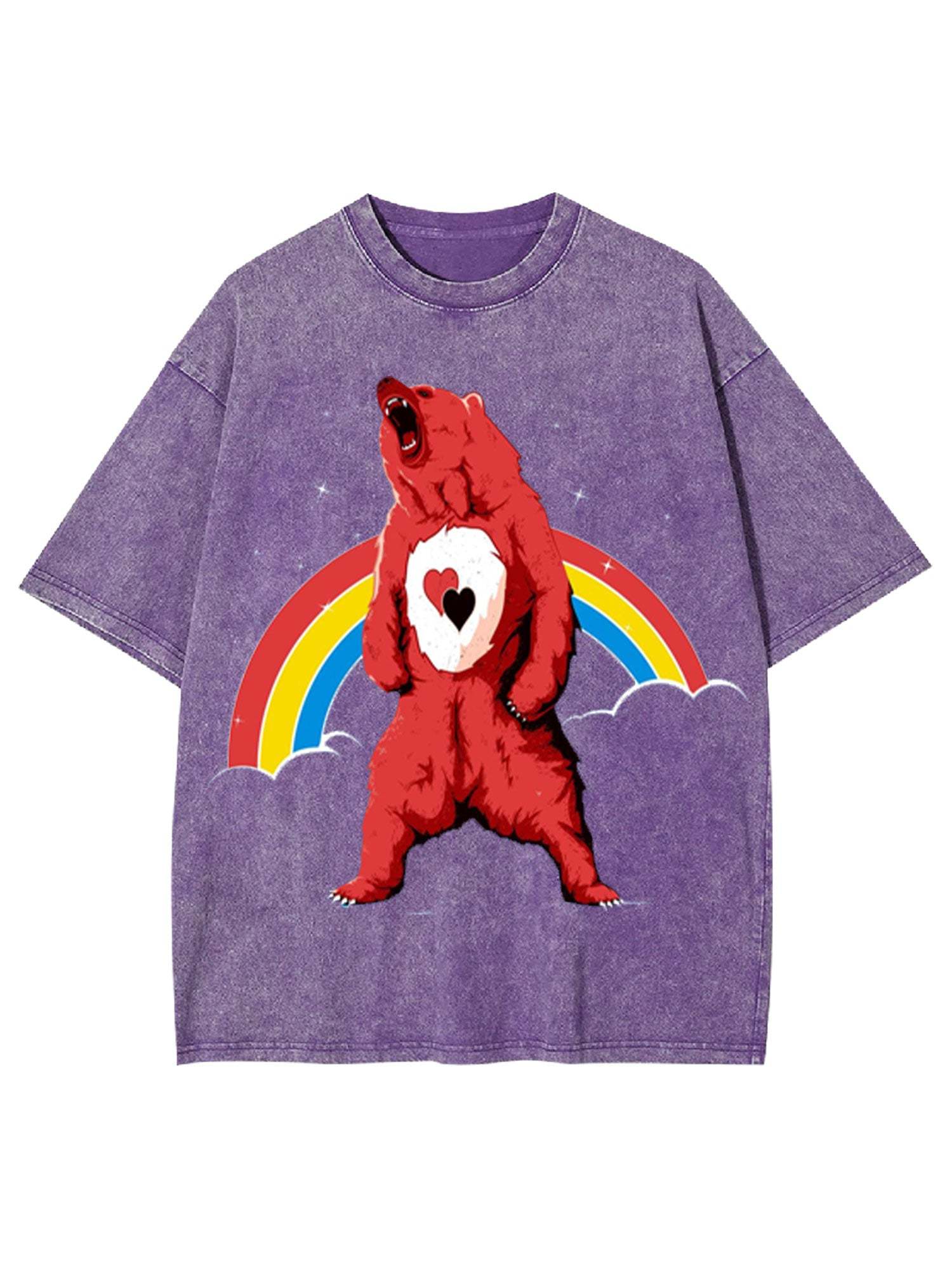 Real Care Bear Washed Tshirt