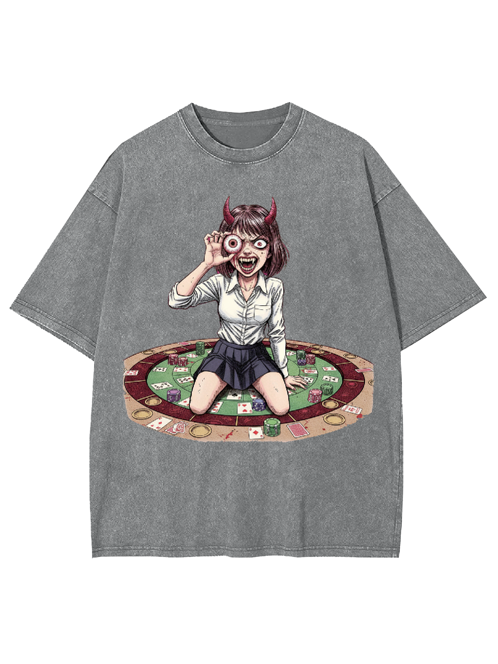 The Devil's Gamble Washed Tshirt