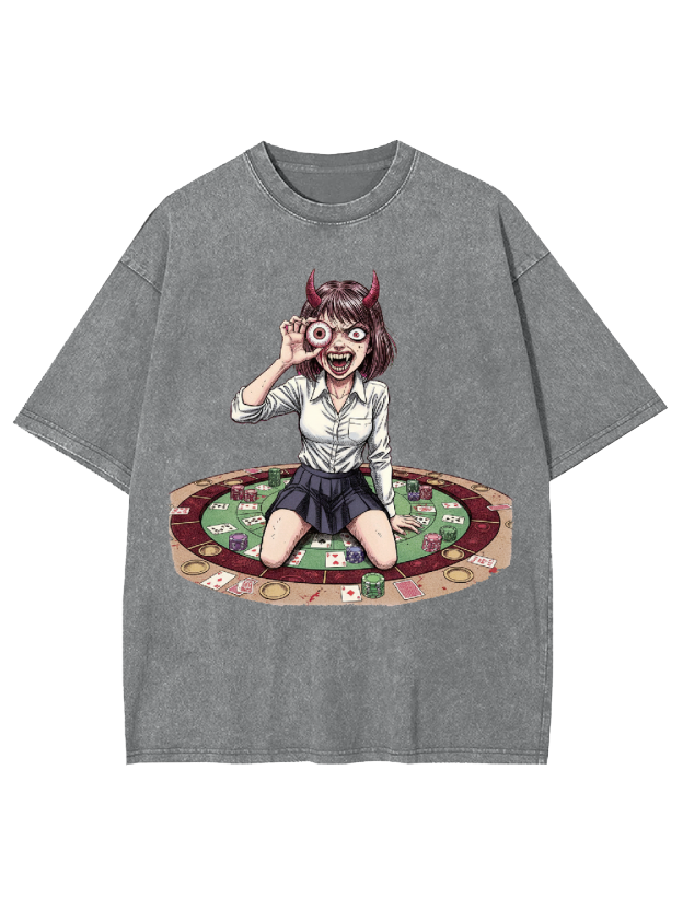 The Devil's Gamble Washed Tshirt