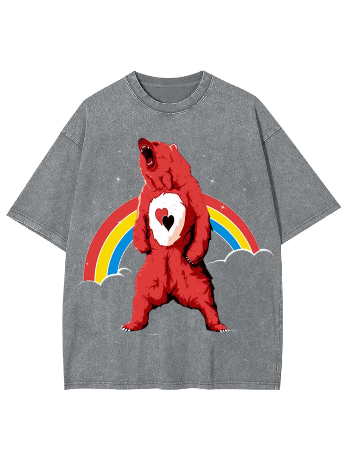 Real Care Bear Washed Tshirt