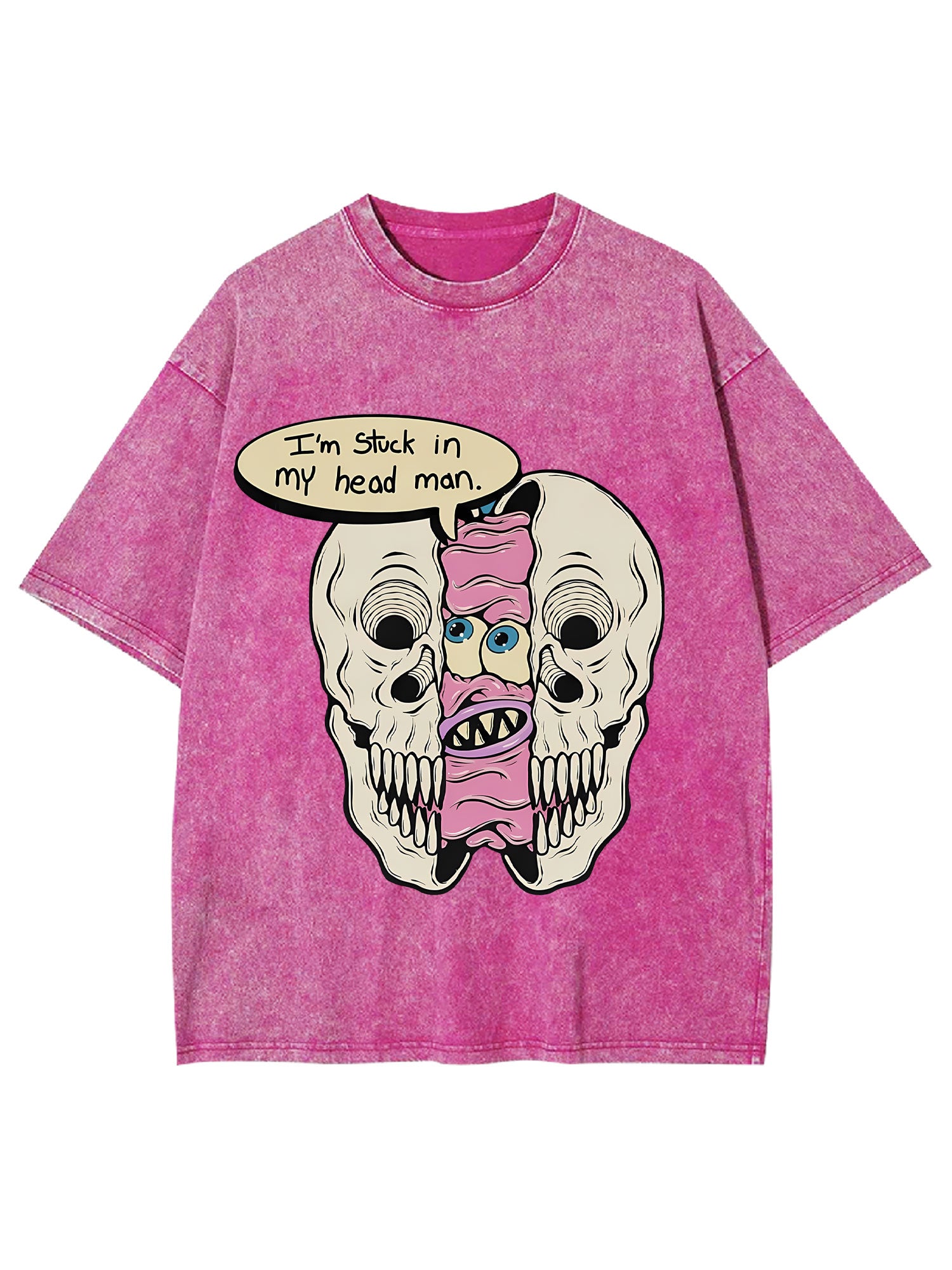 Stuck In My Head Washed Tshirt
