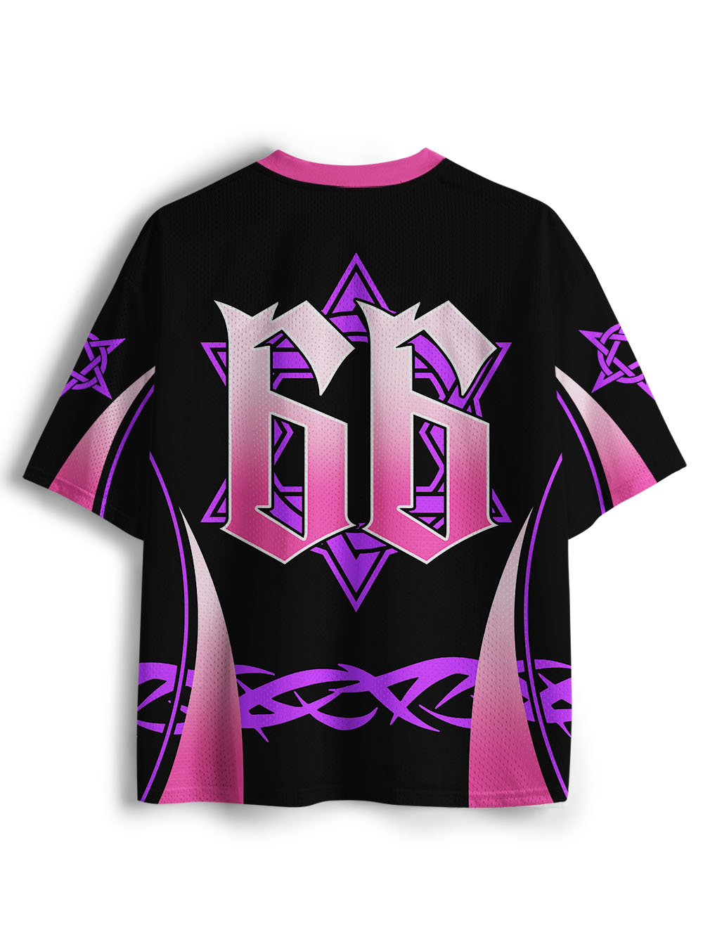 PINK OCCULT RAM MESH JERSEY