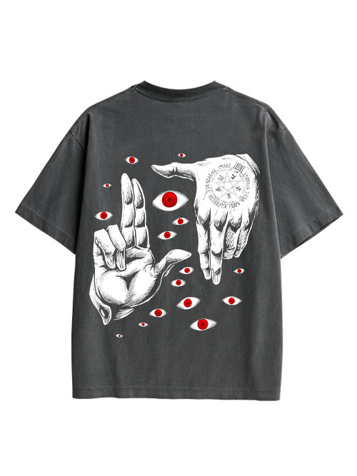 Hellsing Double Sided Print Washed TShirt
