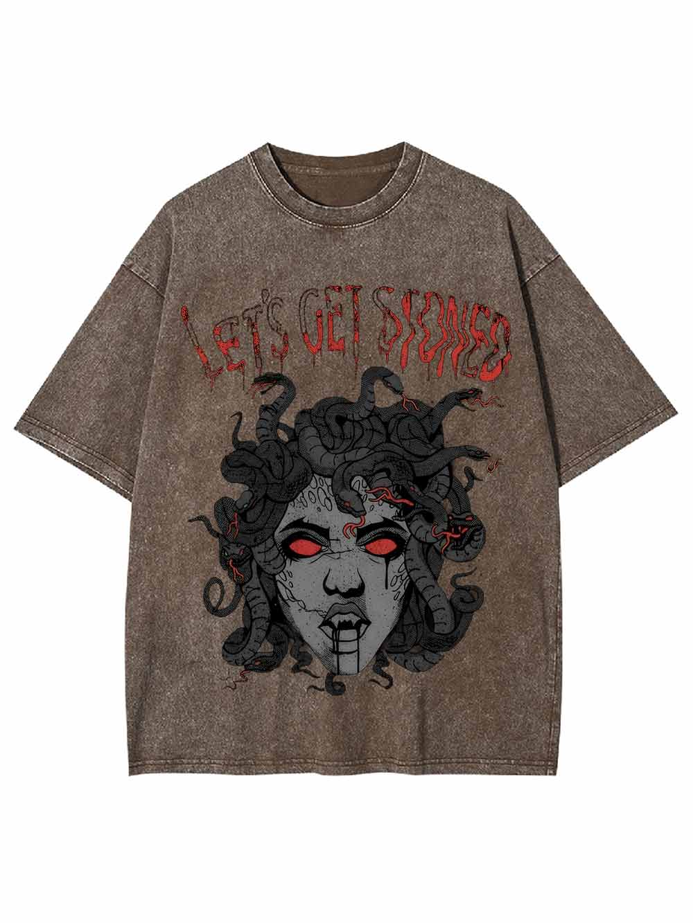 Lets Get Stoned Washed Tshirt