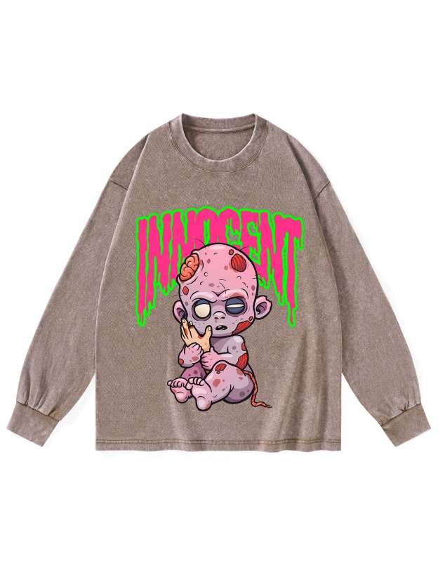 INNOCENT WASHED LONG-SLEEVE TSHIRT